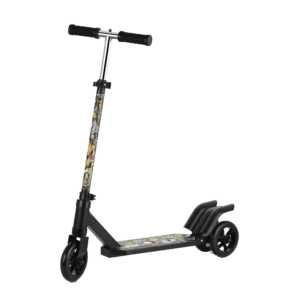 Spaddle 3 Wheel Scooter Black