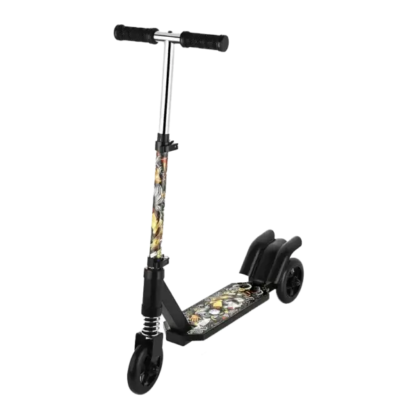 Spaddle Spring - 3 Wheel Scooter Black